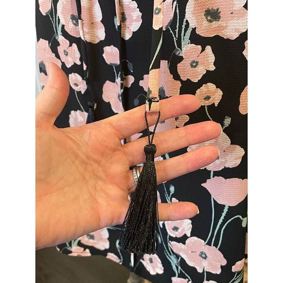 Lemon TART Floral Tank Top Blouse Shirt size XL - Picture 3 of 9